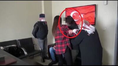 İkna edilen kadın terörist, ailesi ile buluştu