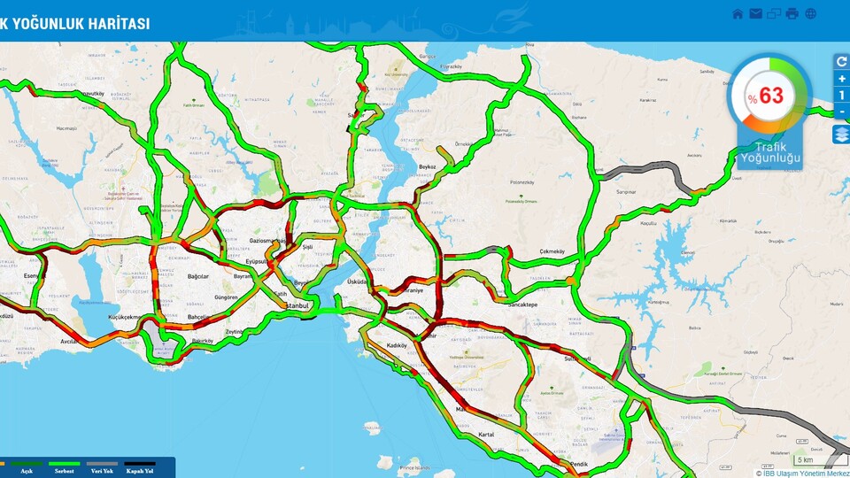 Kısıtlama sonrası İstanbul'da yoğunluk