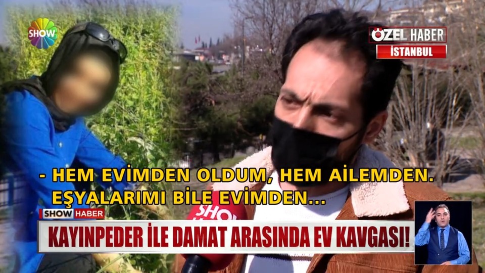 Kayınpederle damat arasında ev kavgası!