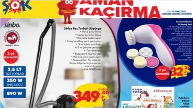 ŞOK 23 Şubat haftanın indirimli ürünleri
