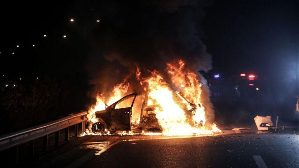 150 kilometrelik kovalamaca yangınla bitti!