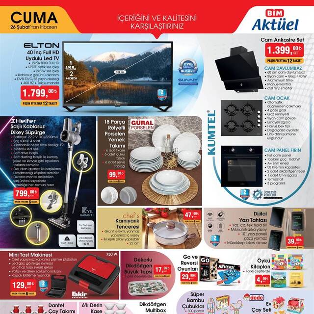 BİM'de bu hafta indirimli neler var?