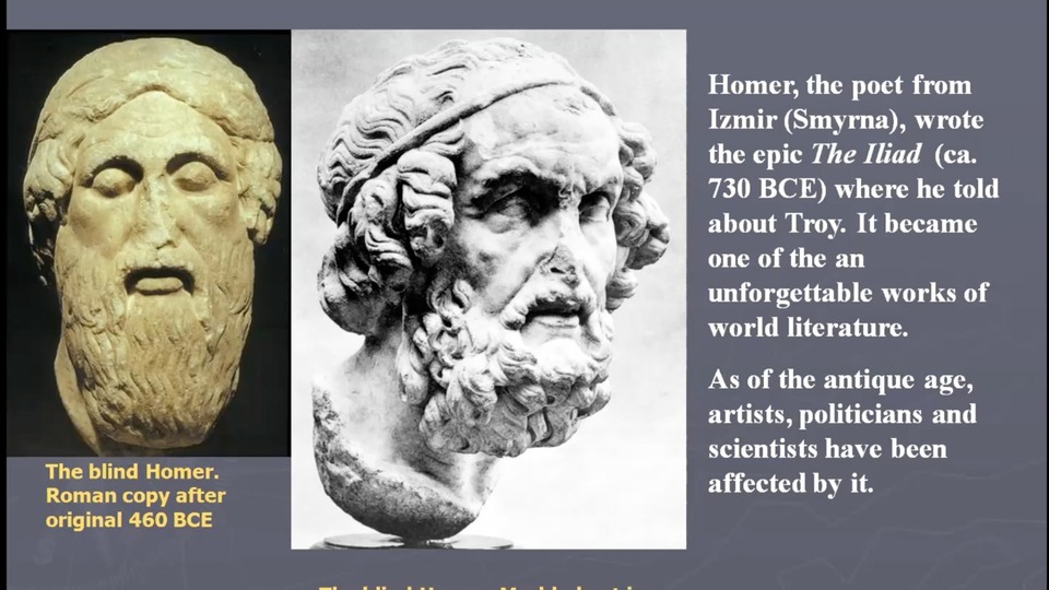 Troya anlatıldı