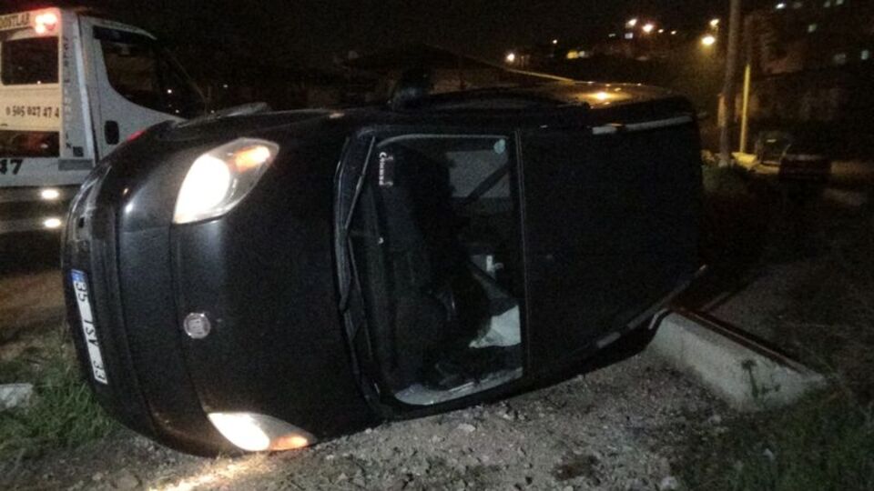 Burnu bile kanamadı!