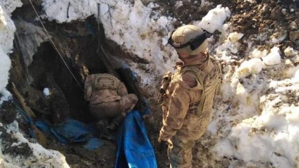 Eren-7 Operasyonu'nda 3 sığınak imha edildi