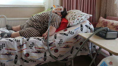 5 yaşındaki Yağız 90 kiloya ulaştı