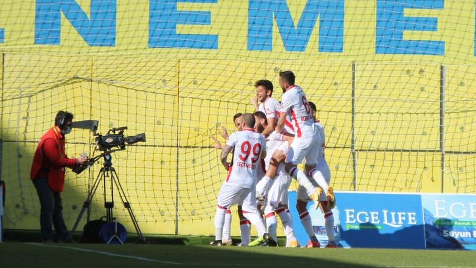 Boluspor deplasmanda 3 golle kazandı