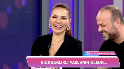 Ebru Akel'e Canlı Yayında Sürpriz Kutlama