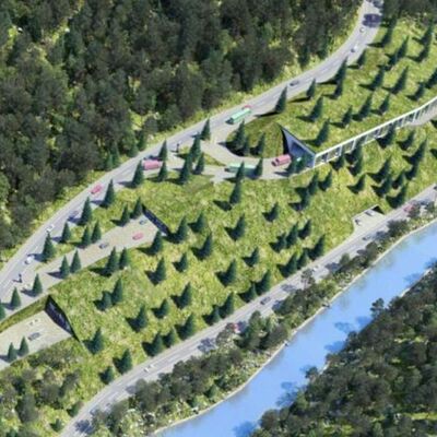 Ayder'e çevreci otopark!