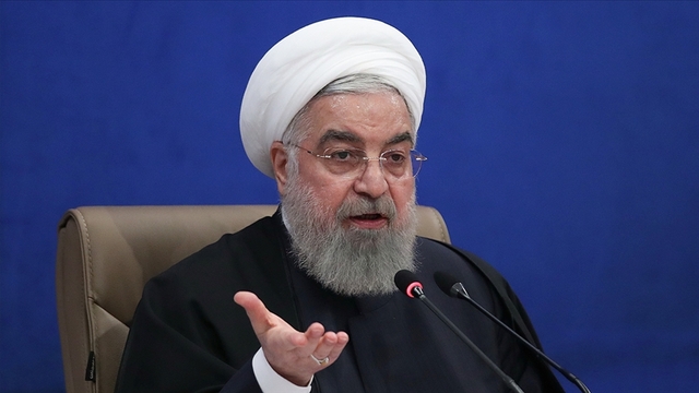Ruhani'den Macron'a "Sessiz kalmayın" çağrısı