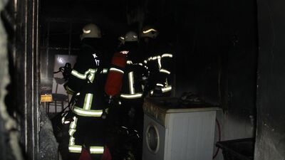 Alkollü şahıs müstakil evi ateşe verdi