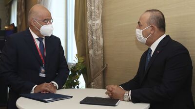 Çavuşoğlu'ndan Yunan mevkidaşına geçmiş olsun telefonu!