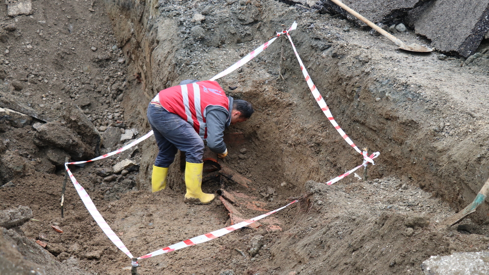Düzce'de şans eseri bulundu