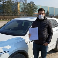 Akılalmaz olay! Sıfır araç hasarlı çıktı