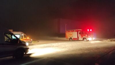 Tuzla'da et fabrikasında yangın