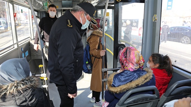 Konya'da emniyet müdüründen kırmızı denetim