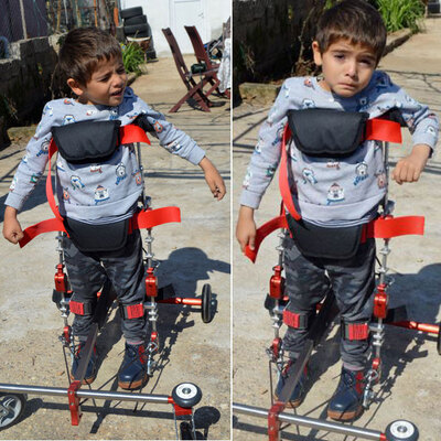 7 yıl sonra ilk adım! Mutluluktan ağladı!