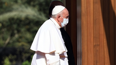 Papa, Irak'ta Ali Sistani ile buluştu!