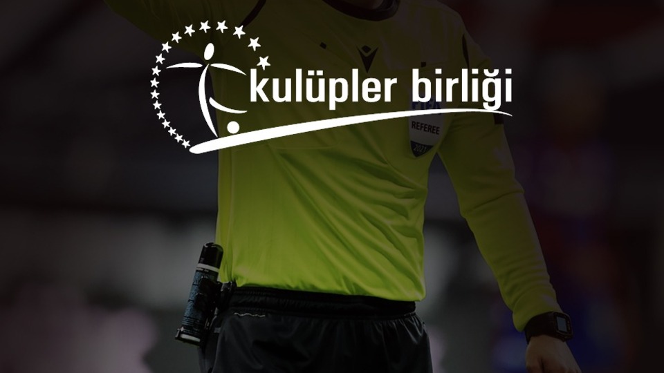 Kulüpler Birliği'nden TFF'ye çağrı