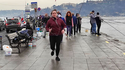 Tam 3 ay sonra İstanbul sahile koştu!