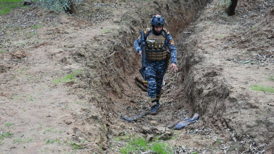 Irak'ta toplu mezar bulundu