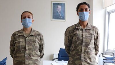 Vatan için el tetikte! Kadın korucular!