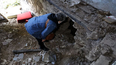 Tarihi evin sahipleri şoke oldu!