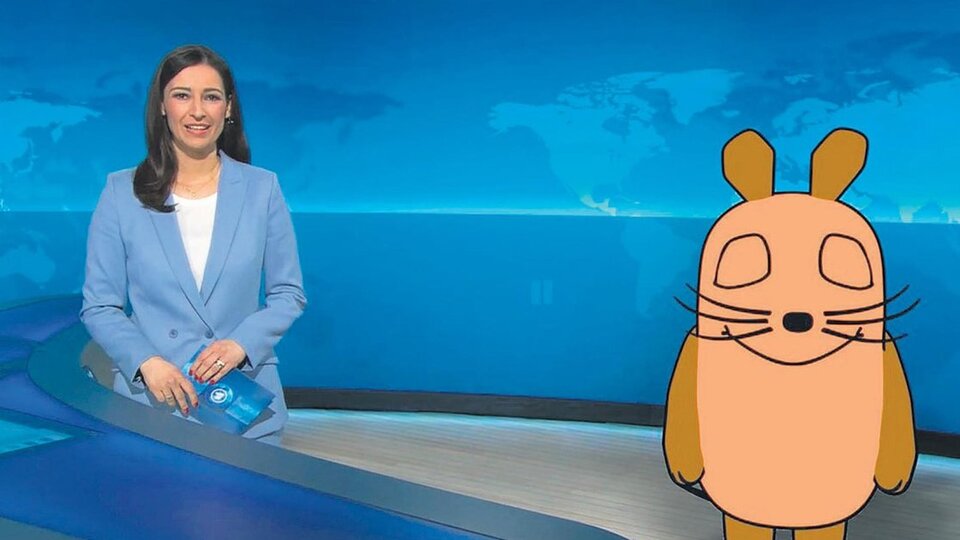 Alman televizyonunda 8 saniyelik Türkçe sunum