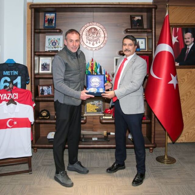 Avcı'dan Emniyet Müdürlüğü'ne ziyaret