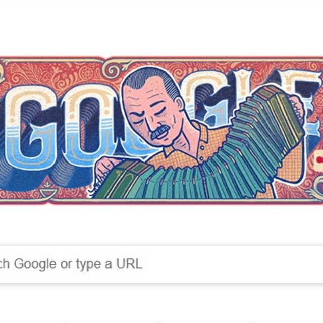 Google'dan Astor Piazzolla'ya Doodle sürprizi
