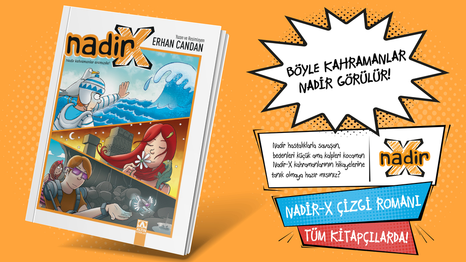 Nadir-X çizgi romanı çocukların empati yeteneğini geliştirecek