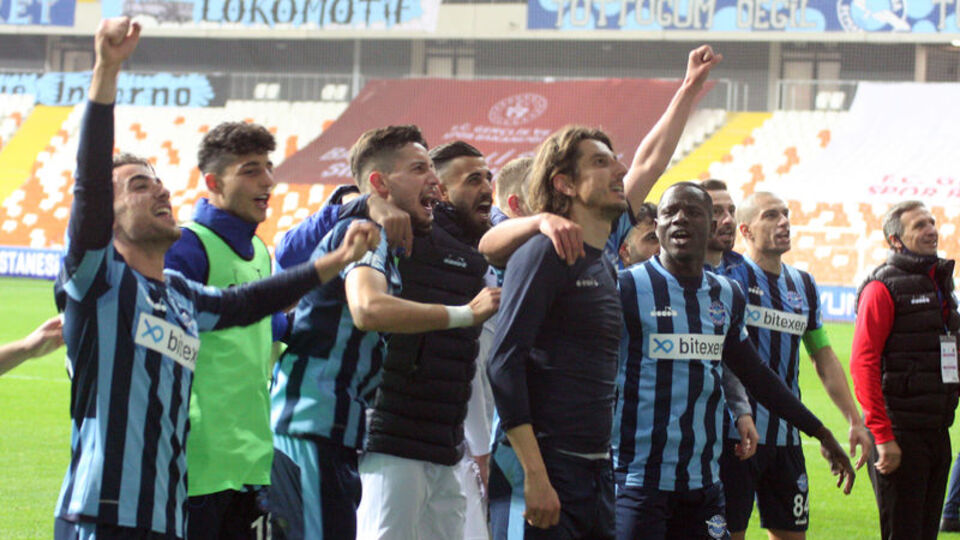 Adana Demirspor 2 golle kazandı