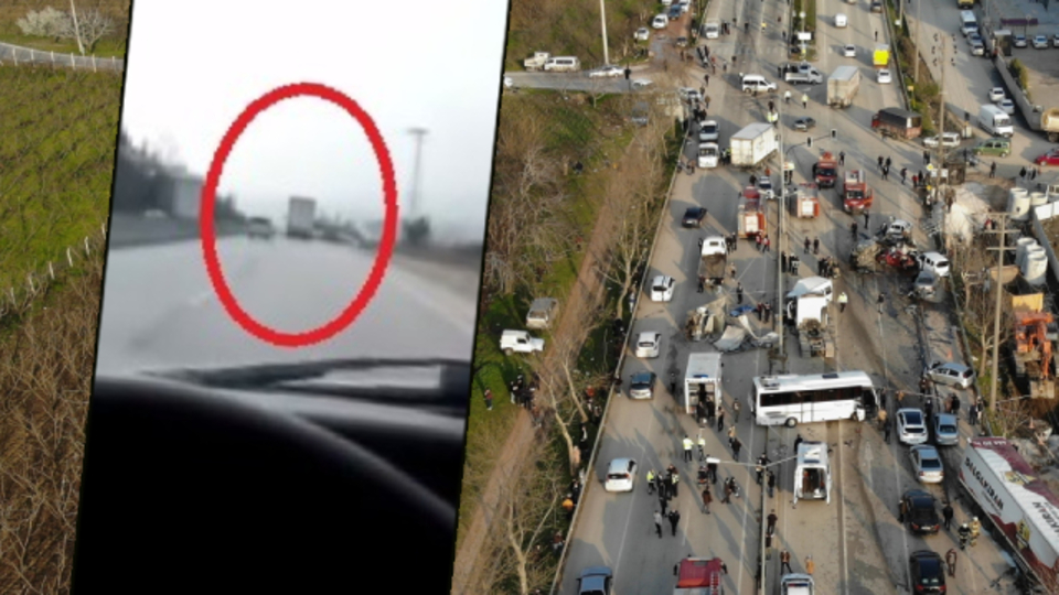 4 kişinin öldüğü tır faciasından yeni görüntü!