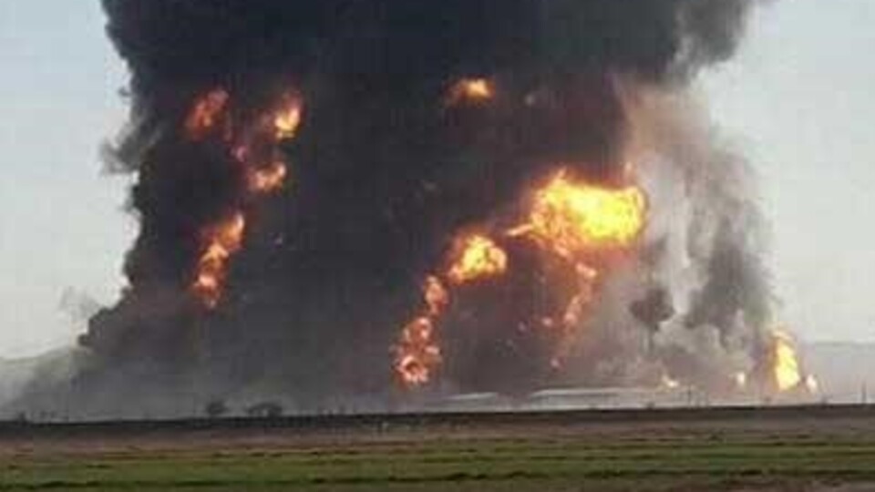 Brezilya'da akaryakıt yüklü tanker patladı!