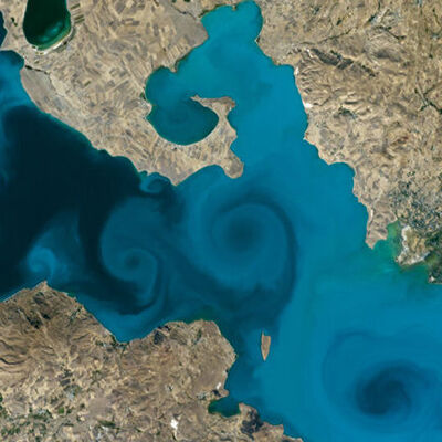 NASA'nın yarışmasına girdi... Uzaydan Van Gölü!