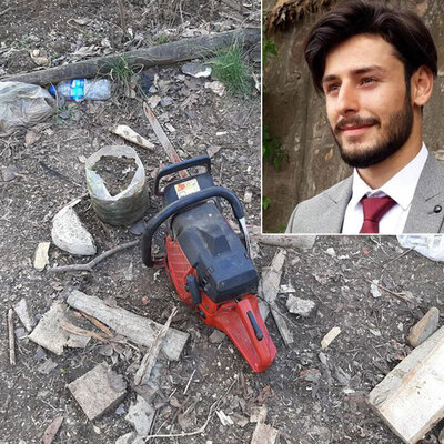 22 yaşındaydı! Odunları kesiyordu! Sonrası korkunç!