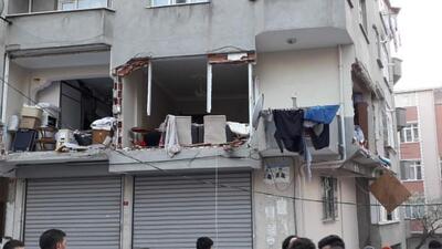 İstanbul'da bir binada patlama!