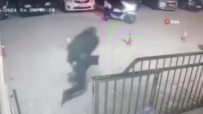 Site girişinde iş insanına kurşun yağdırdı