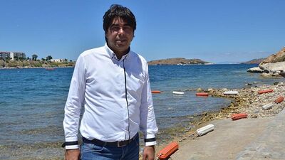 Eski belediye başkanı kaza yaptı