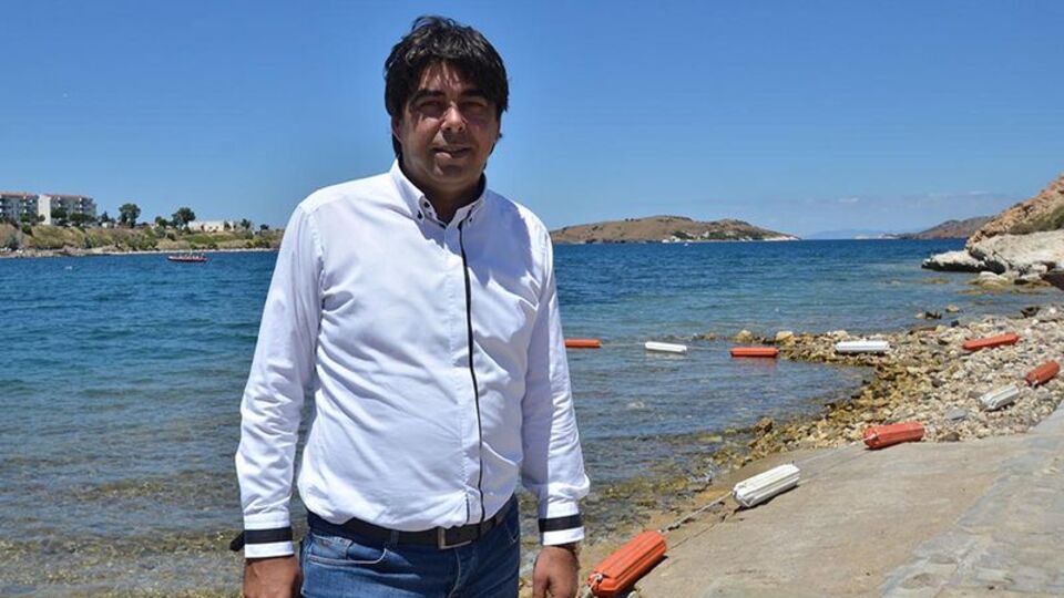 Eski belediye başkanı kaza yaptı