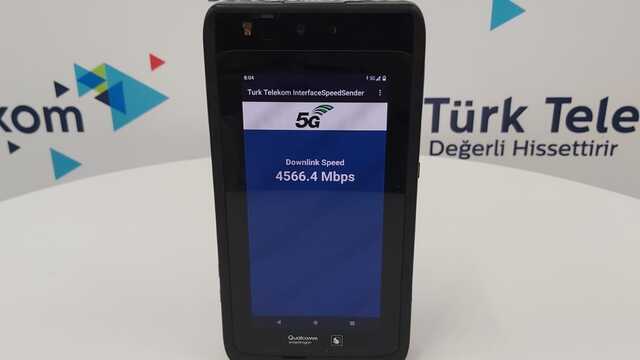 5G'de 4.5 Gbps hızı da geçti
