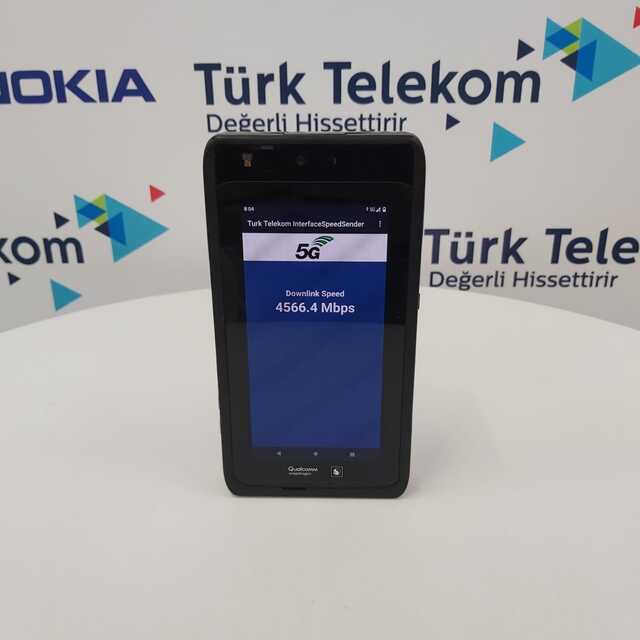 5G'de 4.5 Gbps hızı da geçti