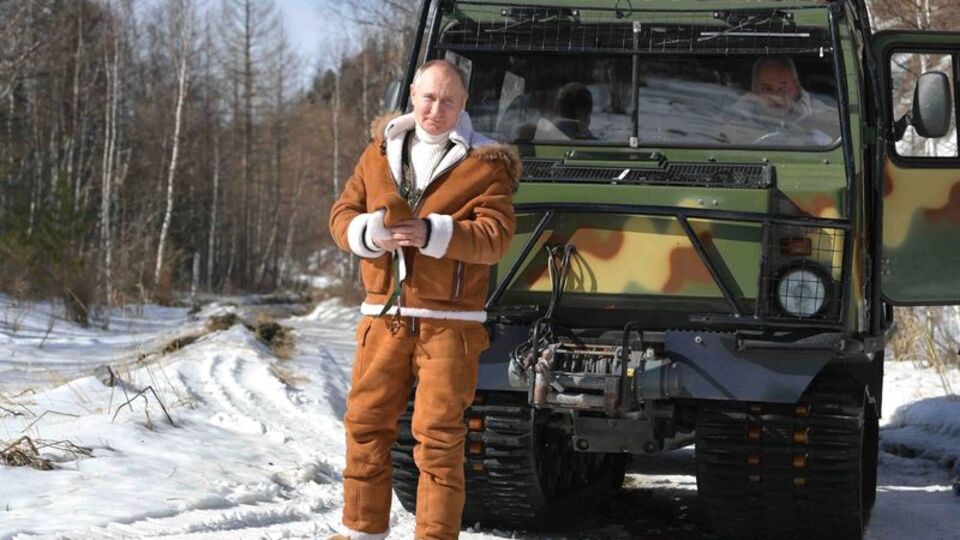 Putin, hafta sonu tatilinde Sibirya'da