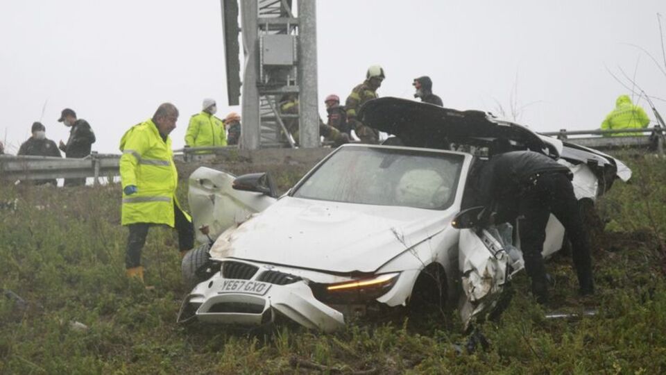 Yabancı plakalı lüks araçta feci son!