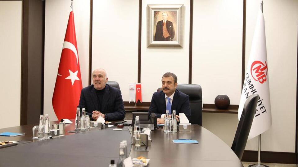 TCMB Başkanı'nın ilk teması bankalarla