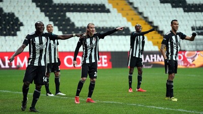 Beşiktaş kaçan galibiyete üzülüyor