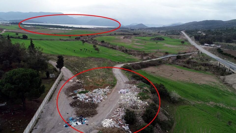 Tahtalı Barajı'nda kaçak hafriyat tehlikesi!