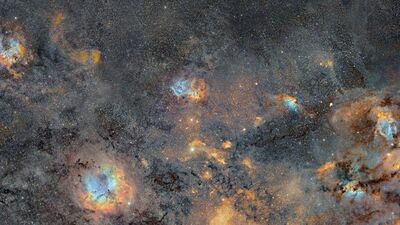 12 yıl çalıştı, Samanyolu'nu fotoğrafladı