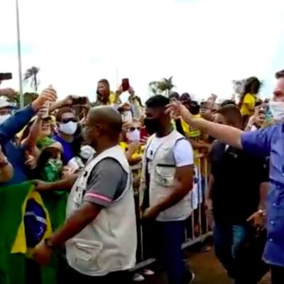 Bolsonaro yine salgını unuttu, doğum gününü kutladı!