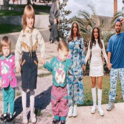 28 yıl sonra aynı poz